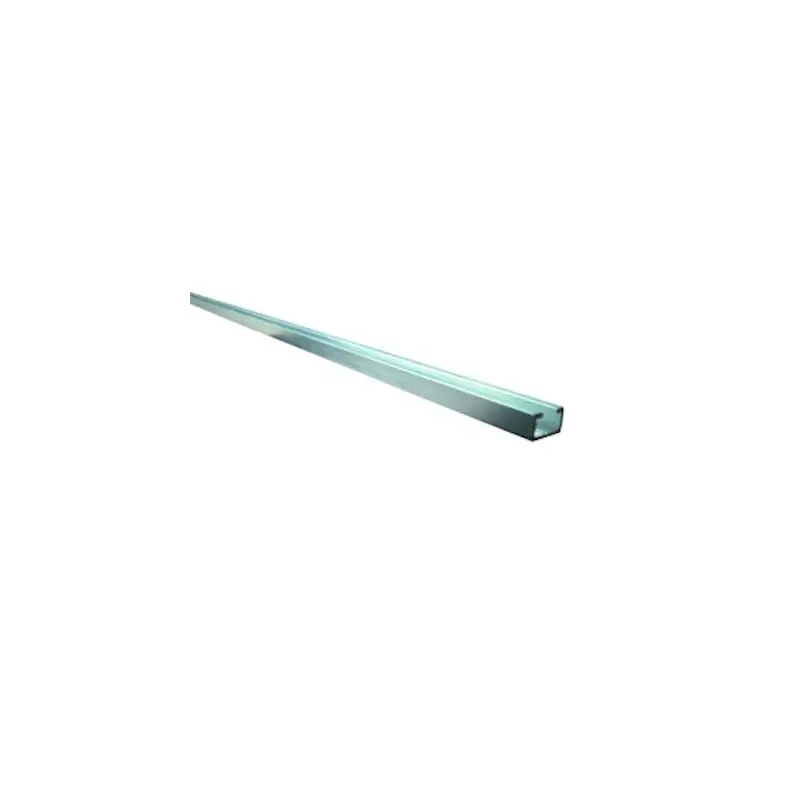 10 rails aluminium 3m pour profil caoutchouc