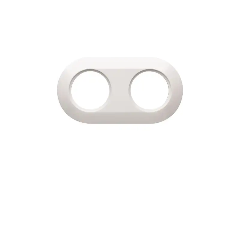 1930 Plaque 2 postes alba