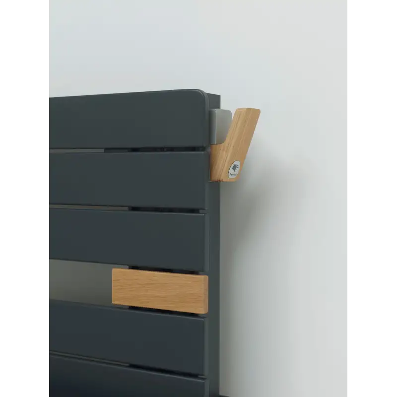 Accessoires Sèche-serviettes Patère crochet en chêne clair aimantée