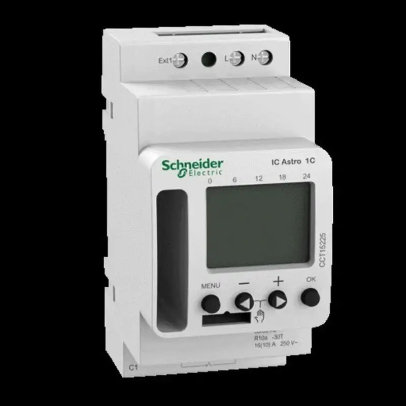 Acti9 IC Astro - interrupteur crépusculaire programmable - 1 canal - SMART