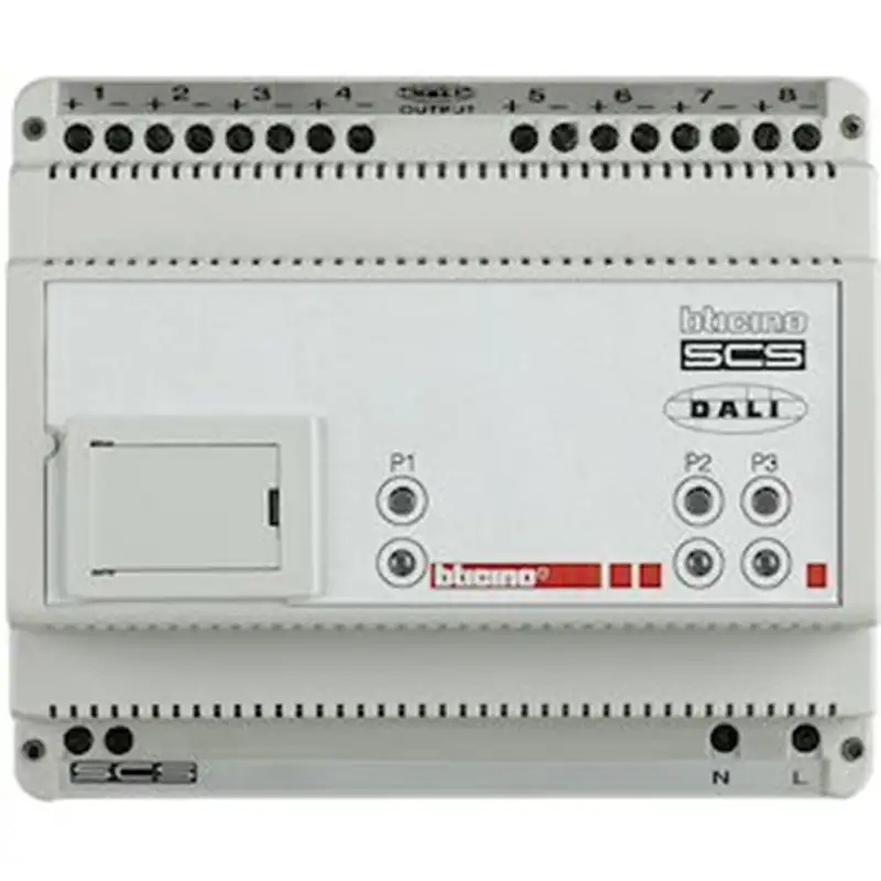 Actionneur variateur modulaire DALI 8 sorties MyHOME_Up - 6 modules