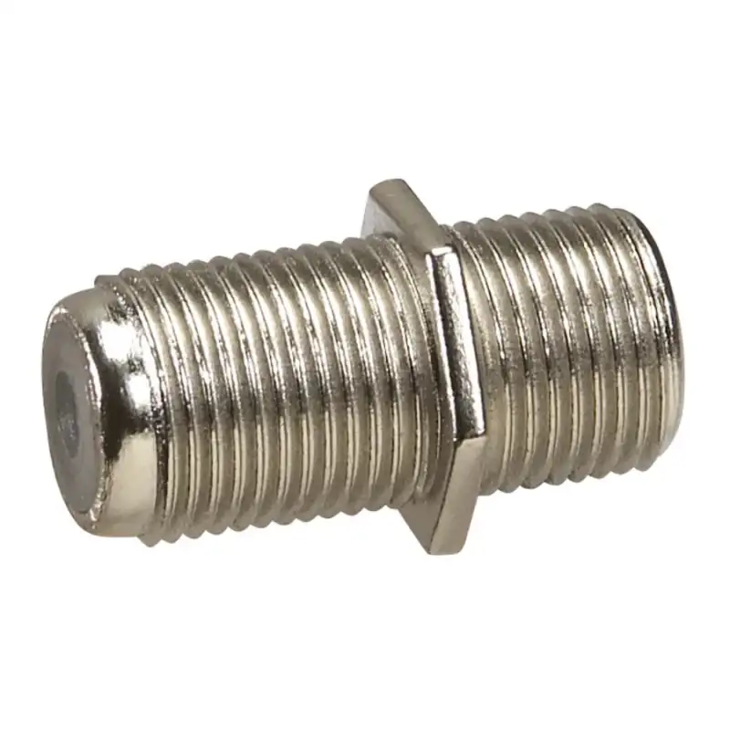 Adaptateur télévision type F femelle et femelle