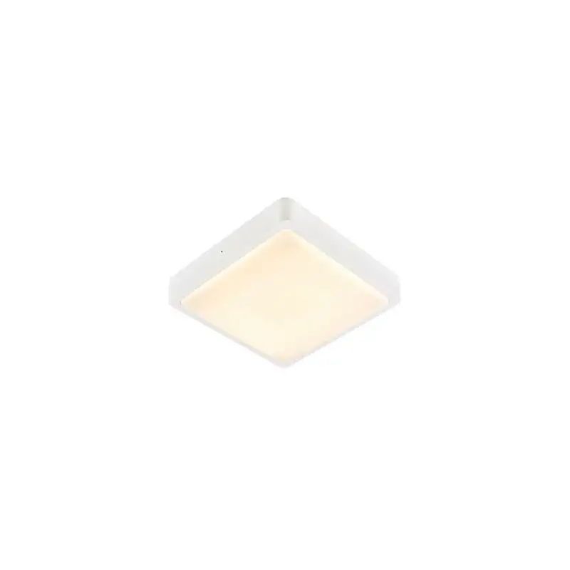 AINOS applique et plafonnier ext carré blanc LED 17W 3000K/4000K IP65