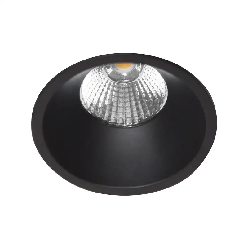 AL3012 RD WARM 6W 530Lm 38° IP44 DIM Noir mat