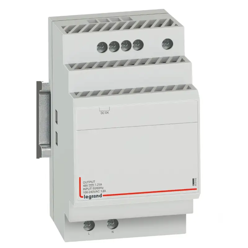 Alimentation modulaire - Pour Switch PoE - 48V - 1,25A - 3 modules