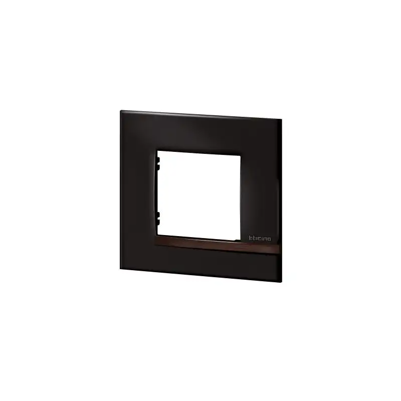 Altège plaque 1 poste onyx