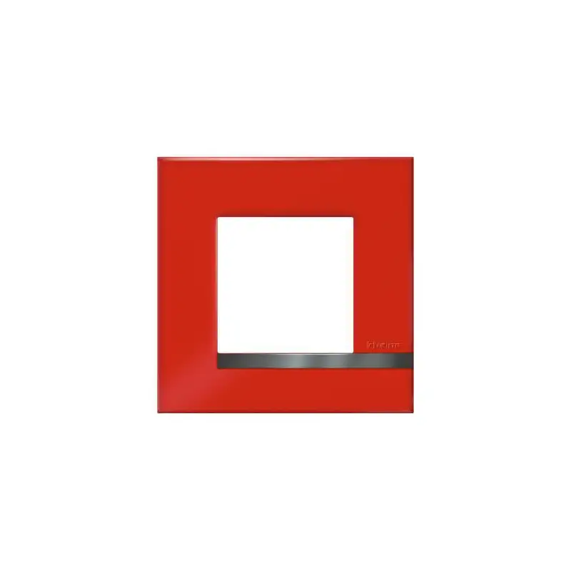 Altège plaque 1 poste rubis