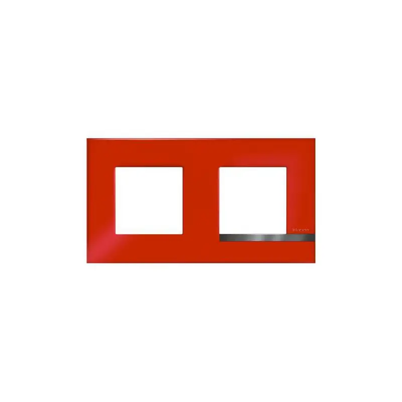 Altège plaque 2 poste rubis