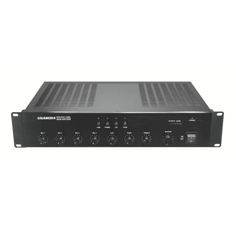 Amplificateur mélangeur 1 canal 120 W 4 MIC 4 AUX