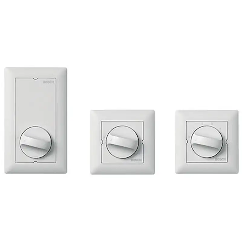 Atténuateur 100W rétablissement de niveau 24Vdc intégré blanc RAL9010