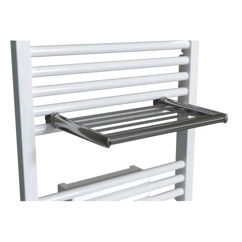 Barre sèche-linge chrome pour sèche-serviettes tubes ronds
