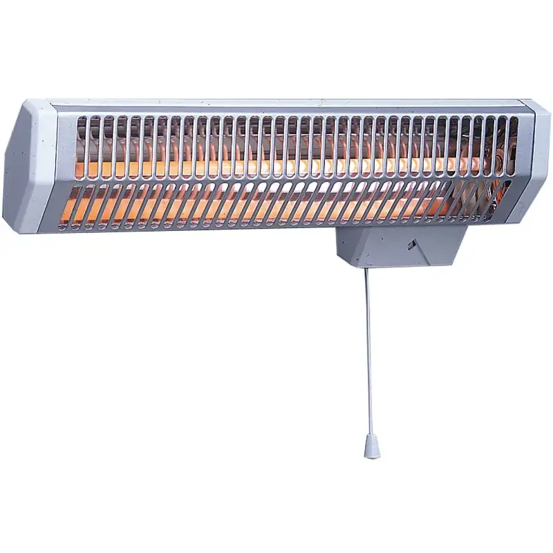 Chauffage d'appoint infrarouge Royatz - avec minuterie - 1200W - blanc