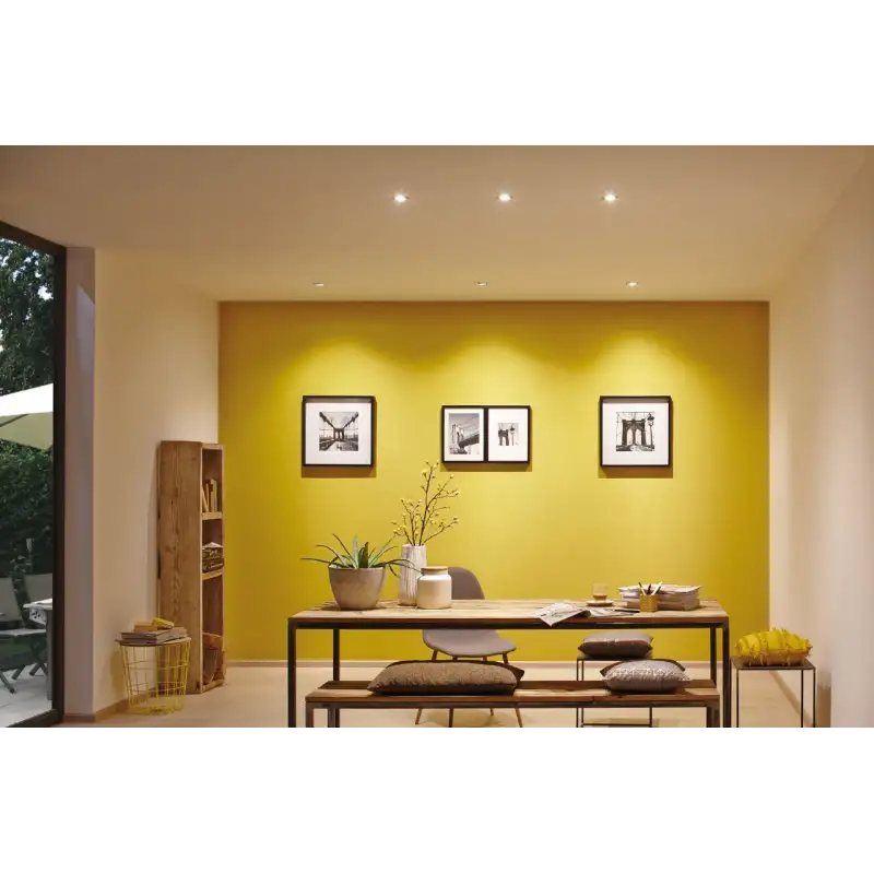 ENC Choose 3 spots fixes max 3x10W Alu tourné alu 230V 51mm