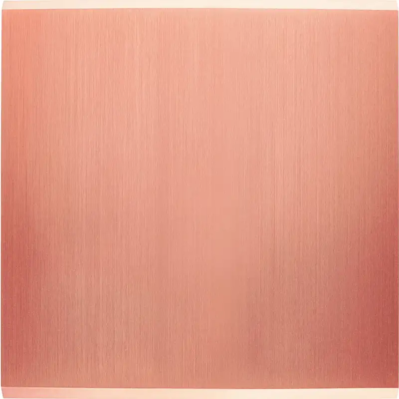 Façade Confidence laiton cuivre satiné simple KNX 4 boutons+LED+infra-rouge Mag