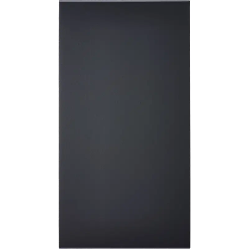 Façade Confidence laiton Noir mat double verticale B3 PCK magnetique