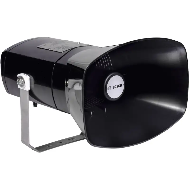 Haut-parleur à pavillon long résistant à la flamme.