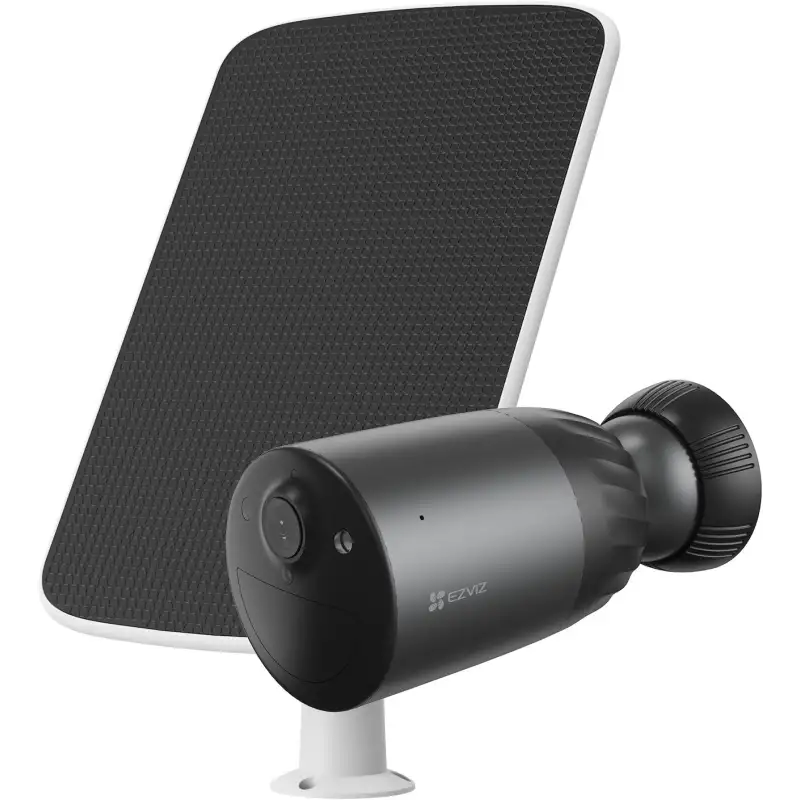 Kit de caméra WIFI sur batterie BC1C 4K avec panneau solaire F 4W