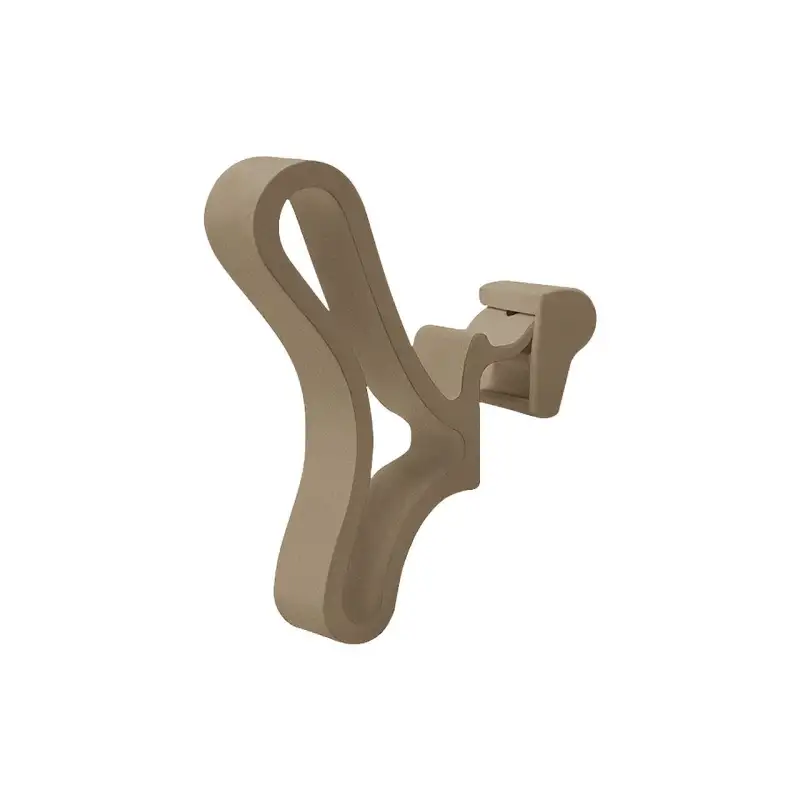 Patère papillon pour radiateur Allure et Riviera - - Brun sable