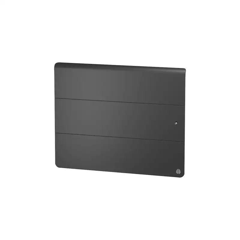 Radiateur à inertie fonte active connecté Axoo - Horizontal - 1250W - Anthracite