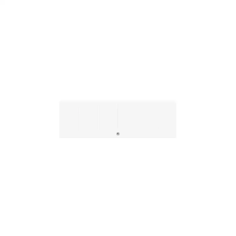 Radiateur électrique chaleur douce - Kenya 4 - plinthe - 750W - blanc