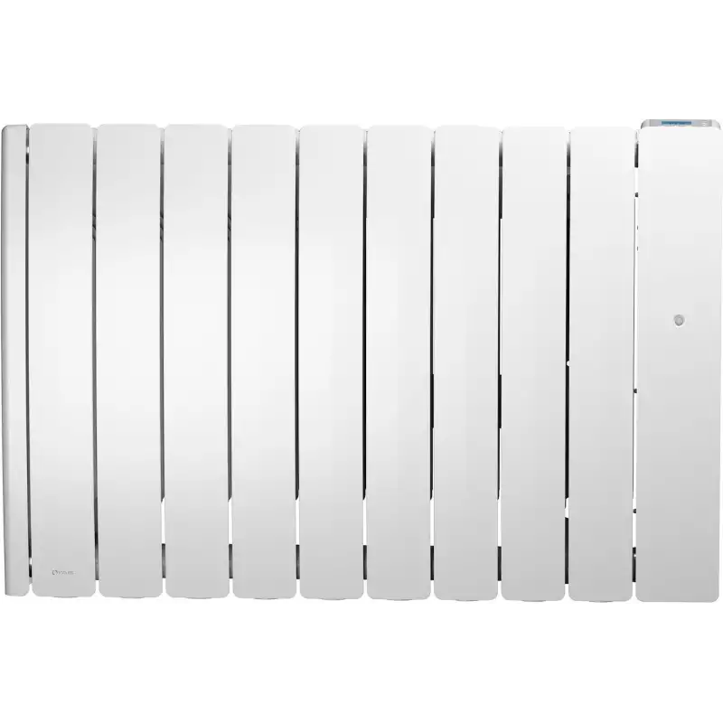 Radiateur électrique connecté Sloop - 1500W - horizontal - fluide - blanc