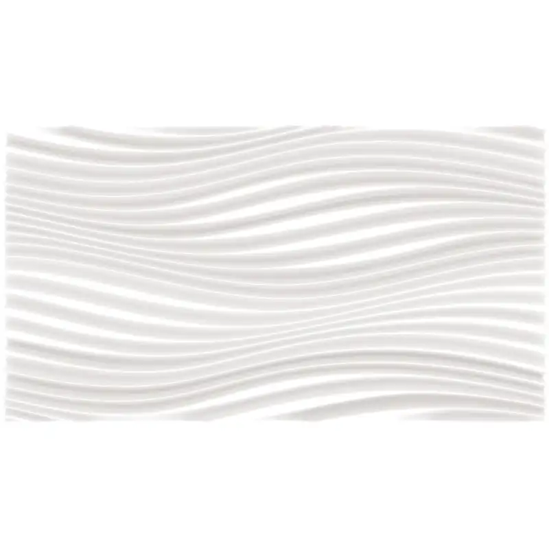 Radiateur électrique design Irisium connecté - Horizontal - 1000W - Blanc