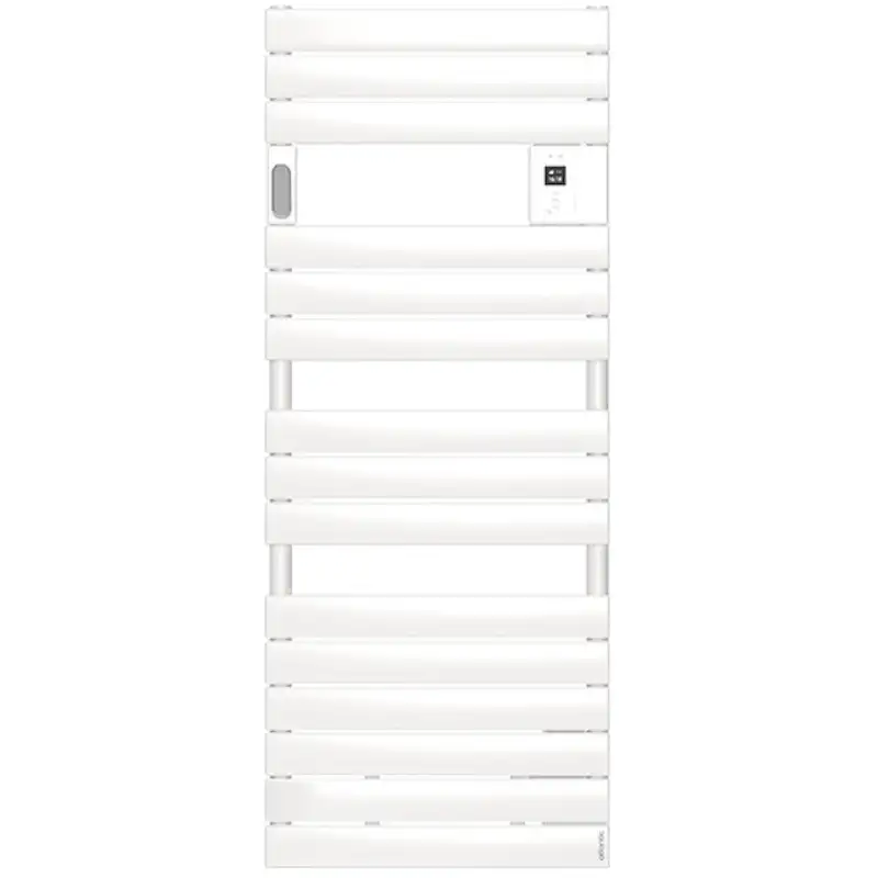 Radiateur sèche-serviettes connecté Adelis digital 750W blanc brillant