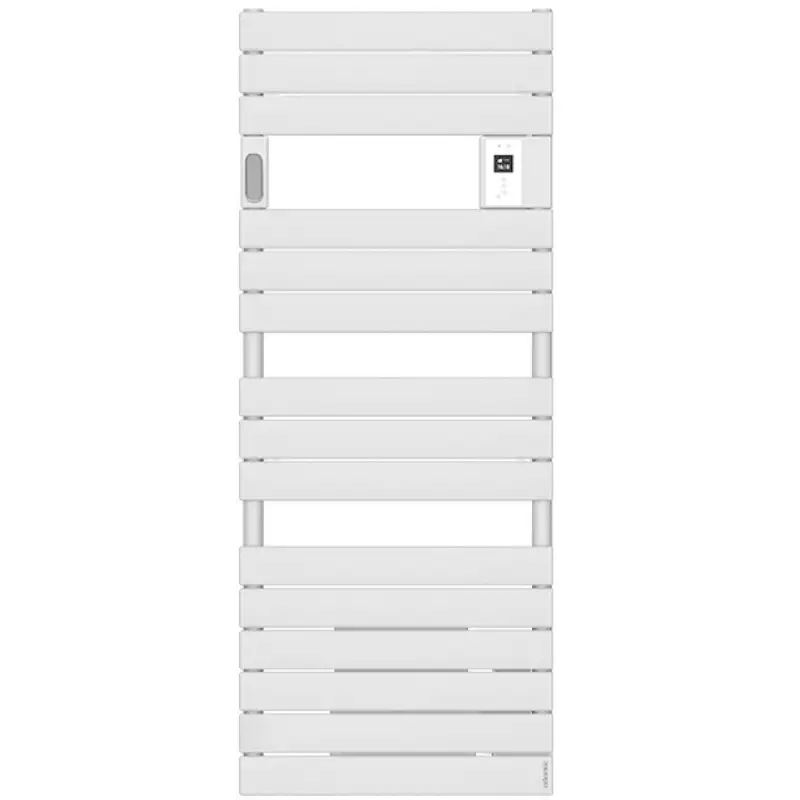 Sèche serviette Adélis soufflant et connecté - 500 + 1000W - blanc carat