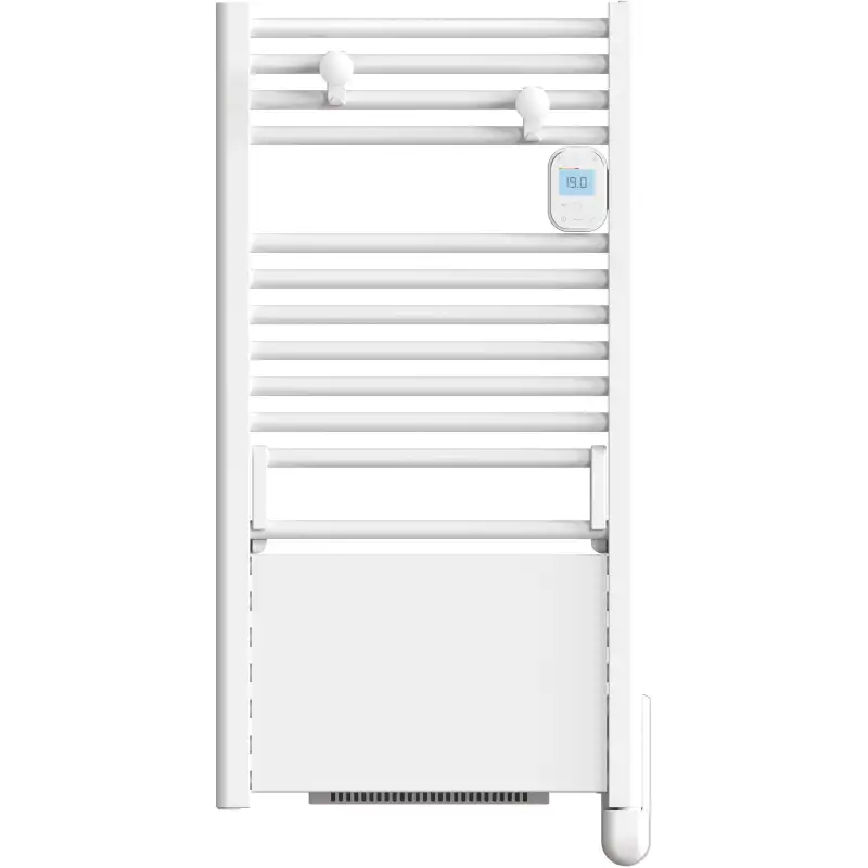 Sèche serviette électrique Compact EZYBAIN boost - 500 + 1000W - fluide - blanc