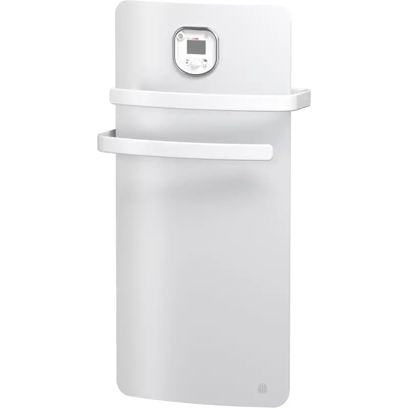 Sèche-serviettes électrique soufflant HELIA - 500W + 700W - blanc