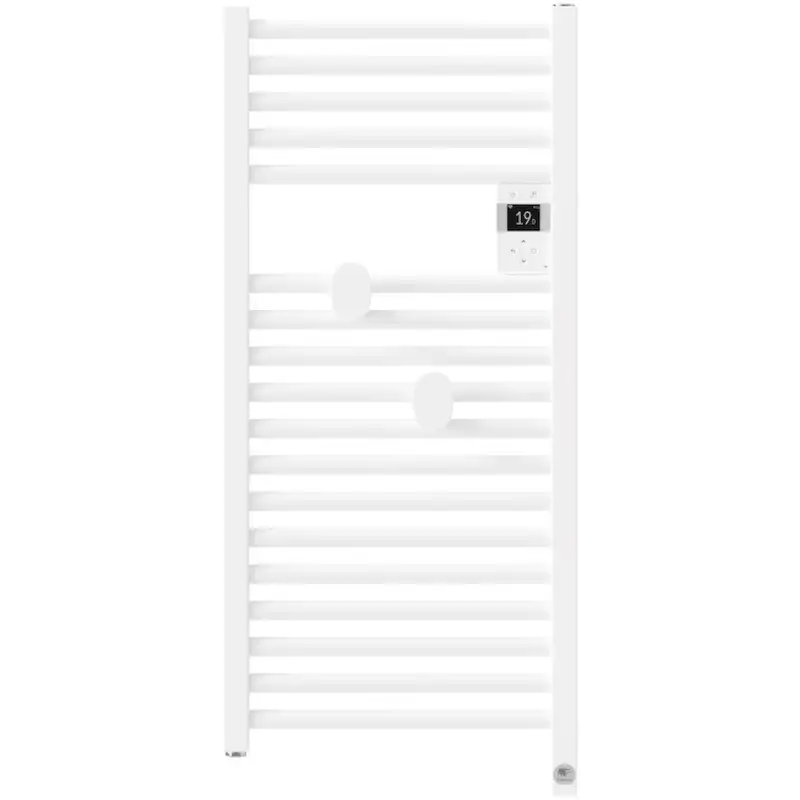 Sèche-serviettes étroit connecté RIVA 5 - 300W - sans soufflerie - blanc