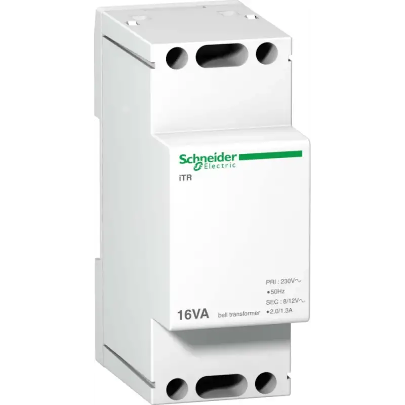 Transformateur de Sécurité Acti9 iTR et Resi9 - 25VA - 230V CA vers 12 et 24V CA