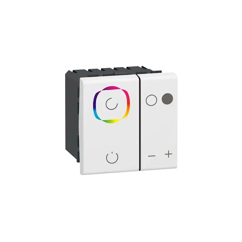 Variateur de couleur Mosaic - 1 zone - ballasts et drivers DALI - 2 postes - blanc